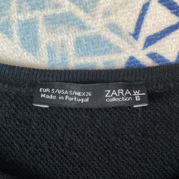 Zara Cropped Sweatshirt - Picture 5 of 6